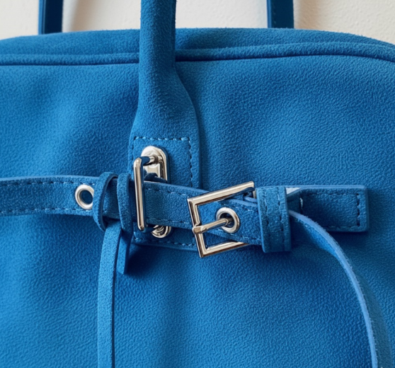 Suede Handbag