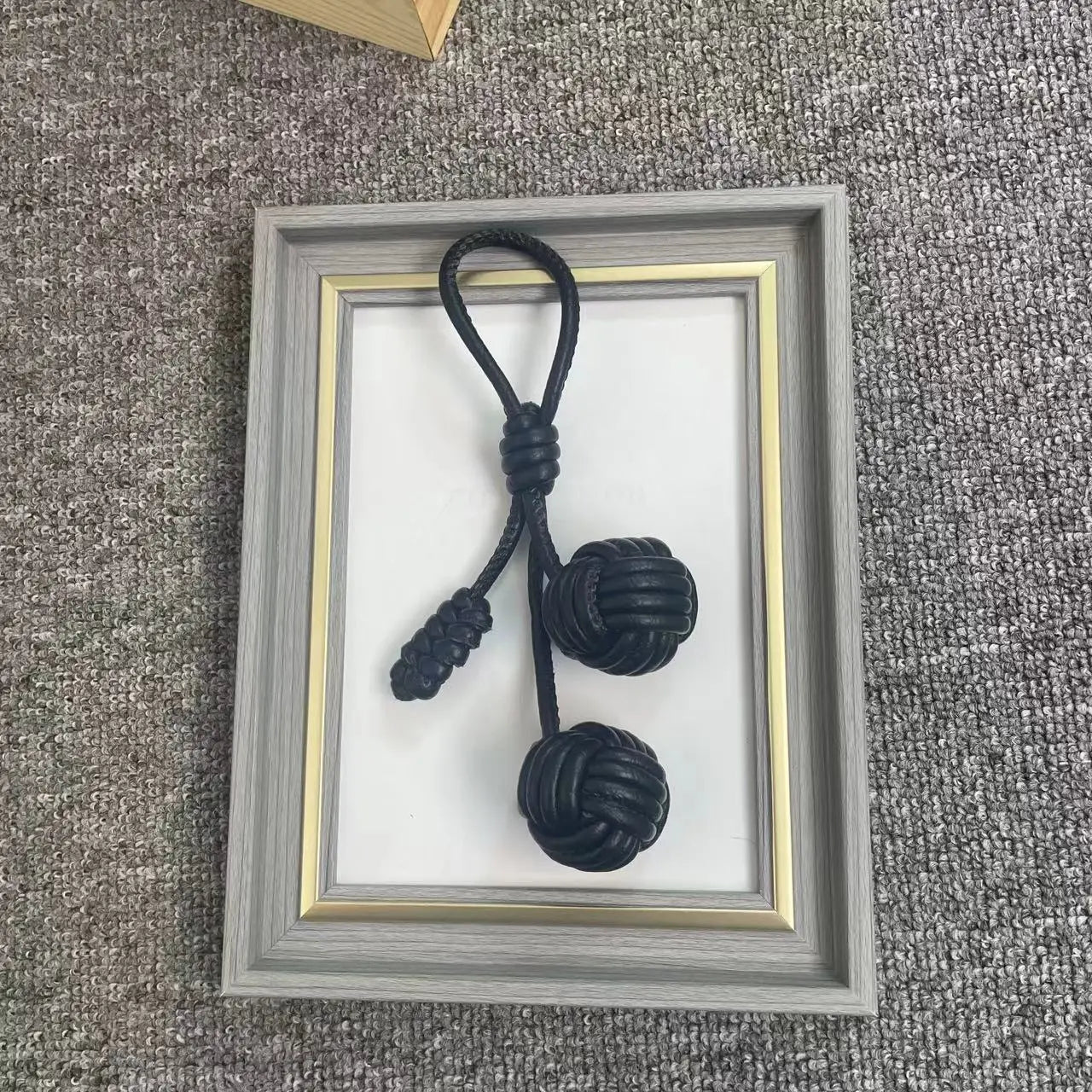 Cute Woven Ball Bag Decoration