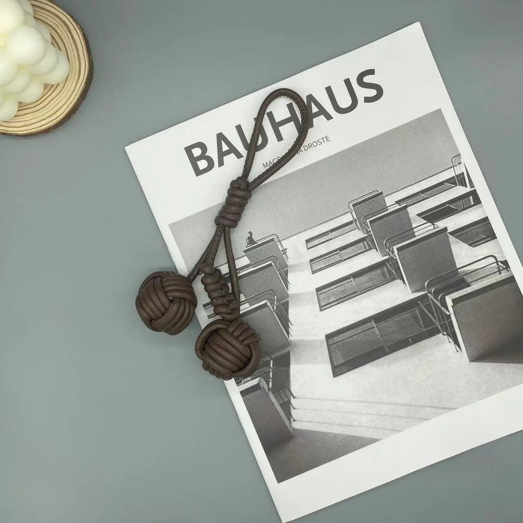 Cute Woven Ball Bag Decoration